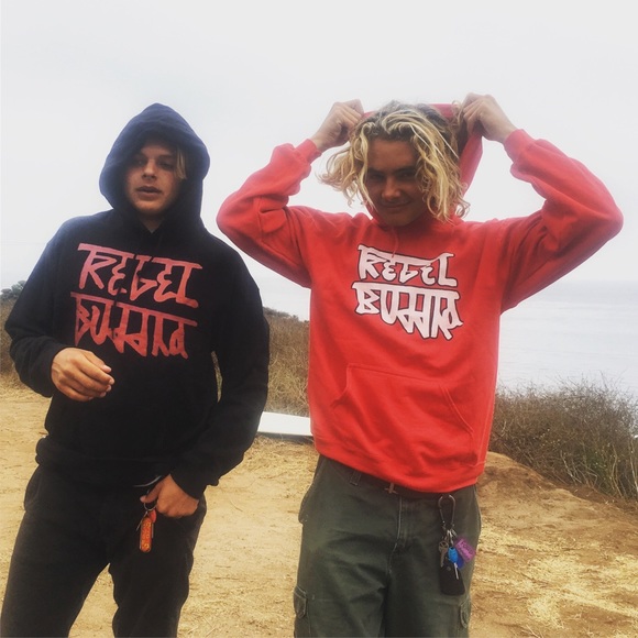 Rebel Buddha black hoodie - Picture 4 of 5